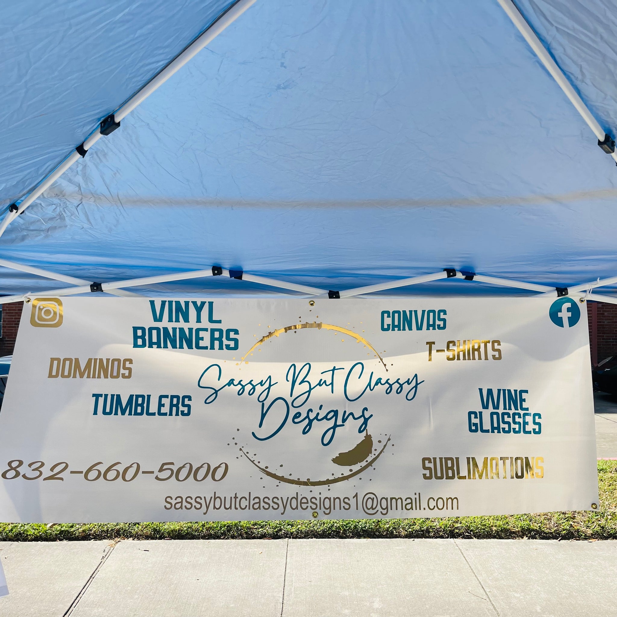 Vinyl Tent Banners