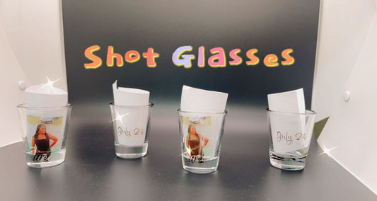 “Personalized Custom Shot Glass – Photo, Birthday & Event Keepsake.