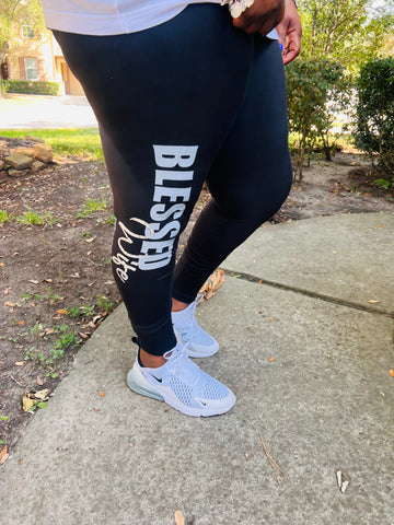 Blessed Wife Leggings