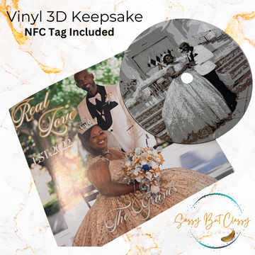 3D Printed Vinyl Album